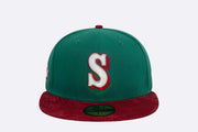 New Era Seattle Mariners Contrast Cord 59FIFTY Fitted Green